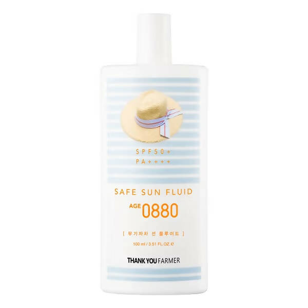 Thank You Farmer Safe Sun Fluid Age 0880 SPF50+ - BUDEN