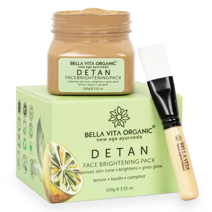 Bella Vita Organic De Tan Face Brightening Pack