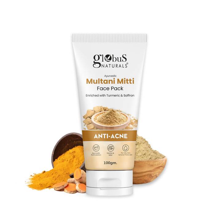 Globus Naturals Anti Acne Multani Mitti Face Pack - usa canada australia