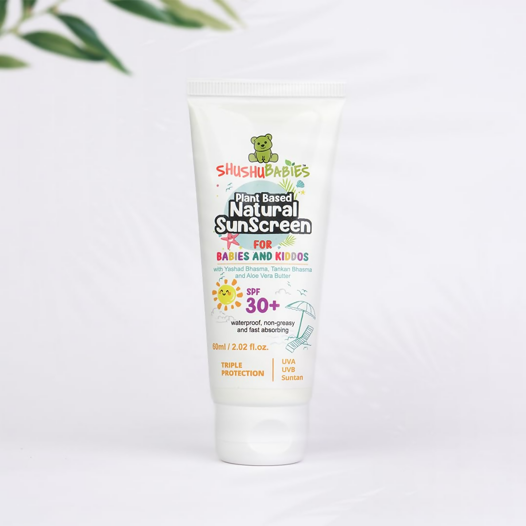 ShuShu Babies Sunscreen For Babies & Kids , SPF 30+ (under 0-12 Years)