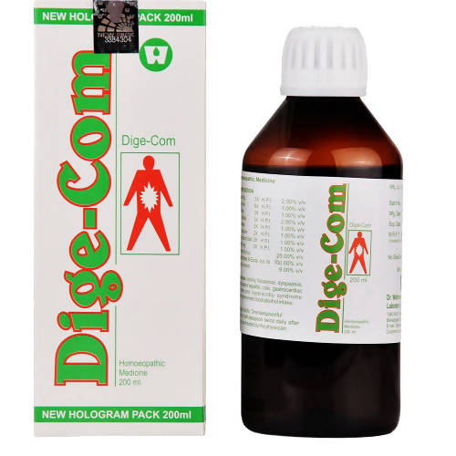 Dr. Wellmans Homoeopathic Dige-Com Syrup