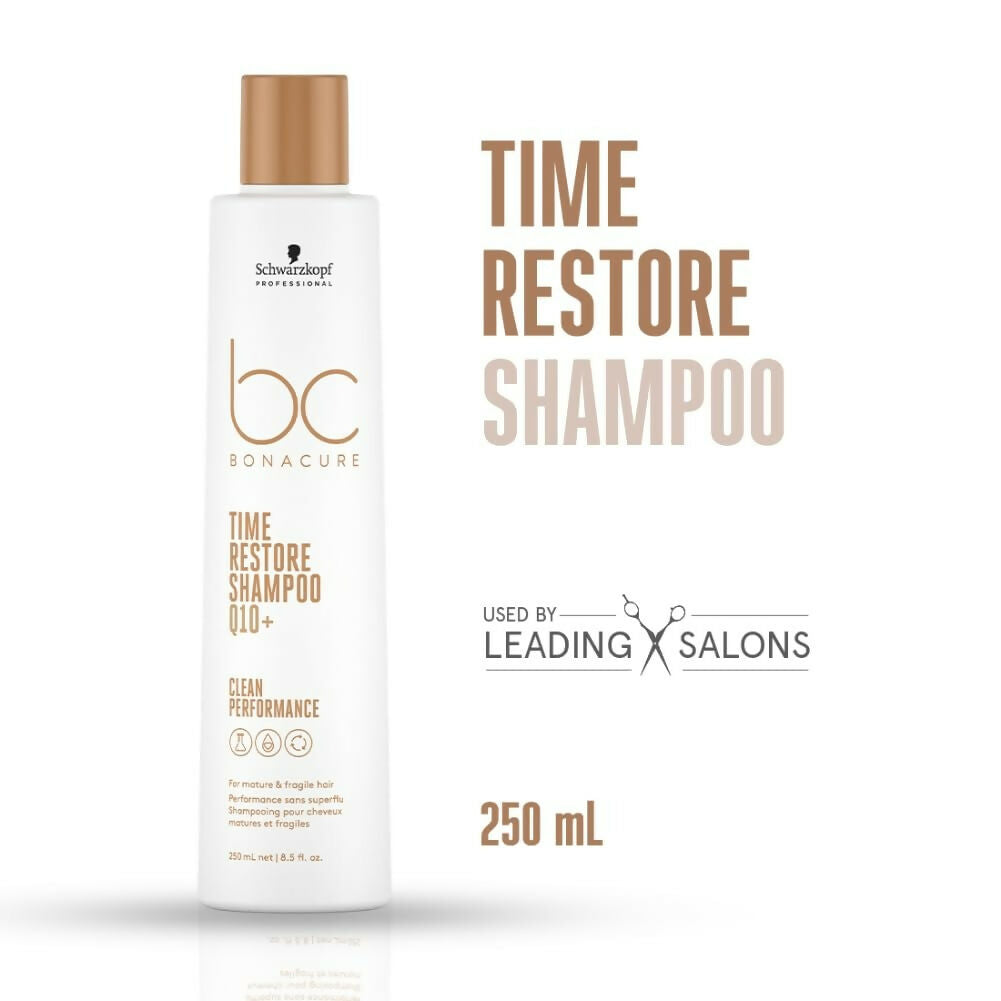 Schwarzkopf Professional Bonacure Time Restore Shampoo with Q10+