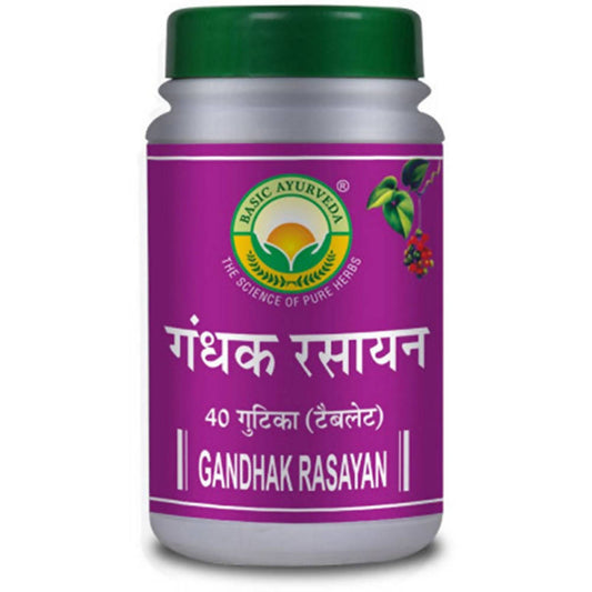 Basic Ayurveda Gandhak Rasayan Tablets