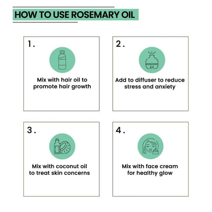 Rey Naturals Rosemary Essential Oil