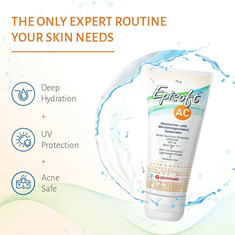 Episoft AC Moisturizer with Sunscreen, SPF 30