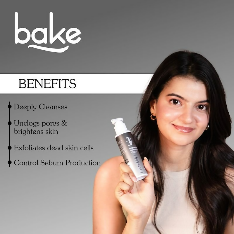 Bake 5% Activated Charcoal Face Cleanser