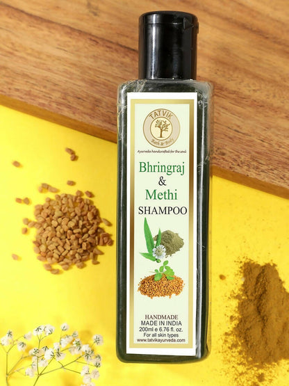 Tatvik Ayurveda Bhringraj & Methi Shampoo