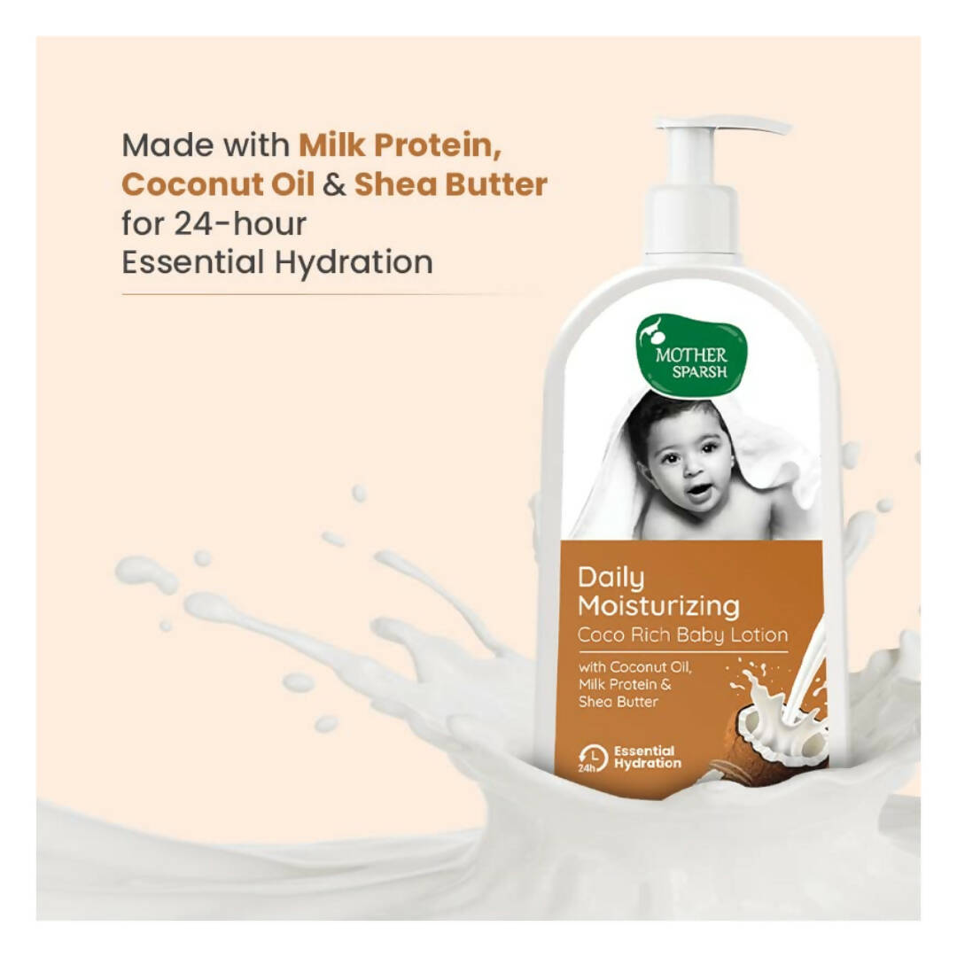 Mother Sparsh Daily Moisturizing Coco Rich Baby Lotion