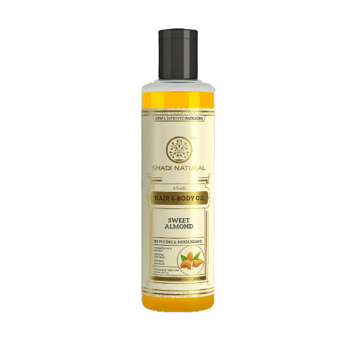 Khadi Natural Sweet Almond Hair & Body Oil