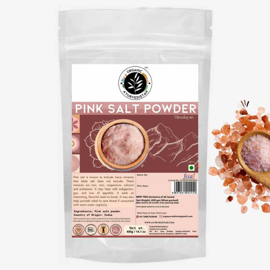 Organic Ayurve USA, Australia, Canada n Pink Salt Powder - BUDEN