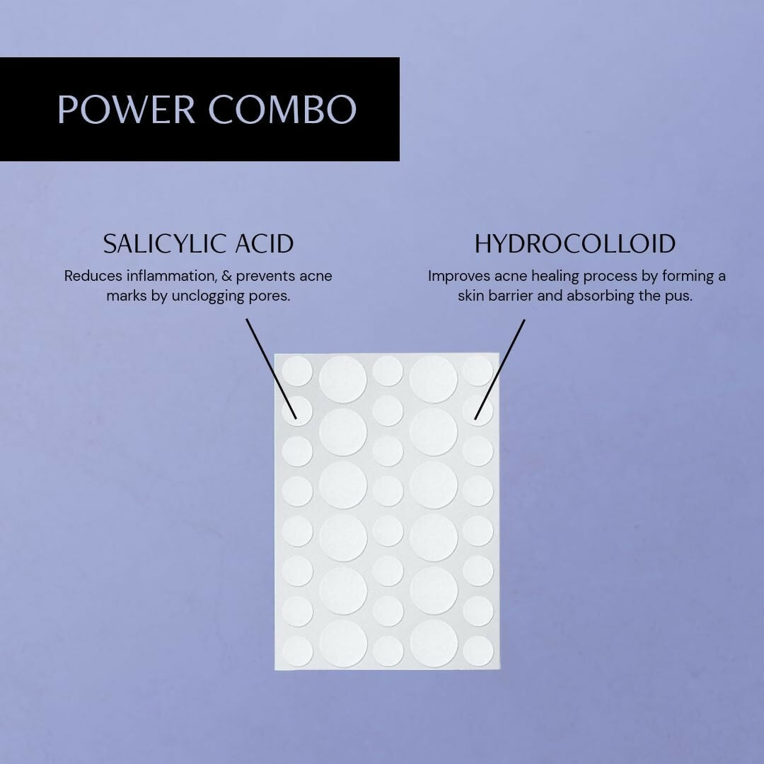 Deconstruct Salicylic Acid & Hydrocolloid Acne Pimple Patch