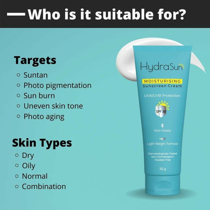 Hydrasun Moisturising Sunscreen Cream