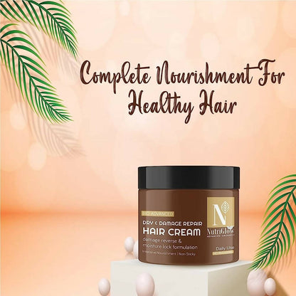 NutriGlow Dry & Damage Repair Hair Cream