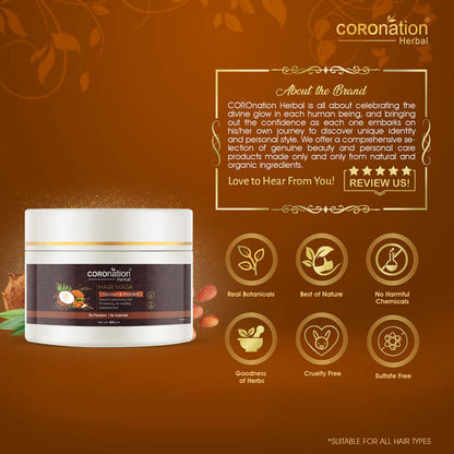 Coronation Herbal Coconut and Vitamin E Hair Mask