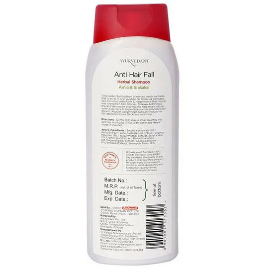 Baidyanath Jhansi Ayurvedant Herbal Anti Hairfall Shampoo