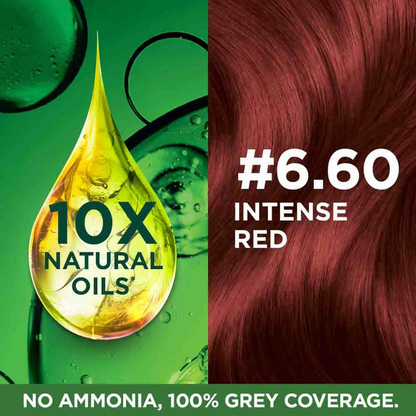 Garnier Color Naturals Creme Riche Hair Color - Shade 6.60 Intense Red