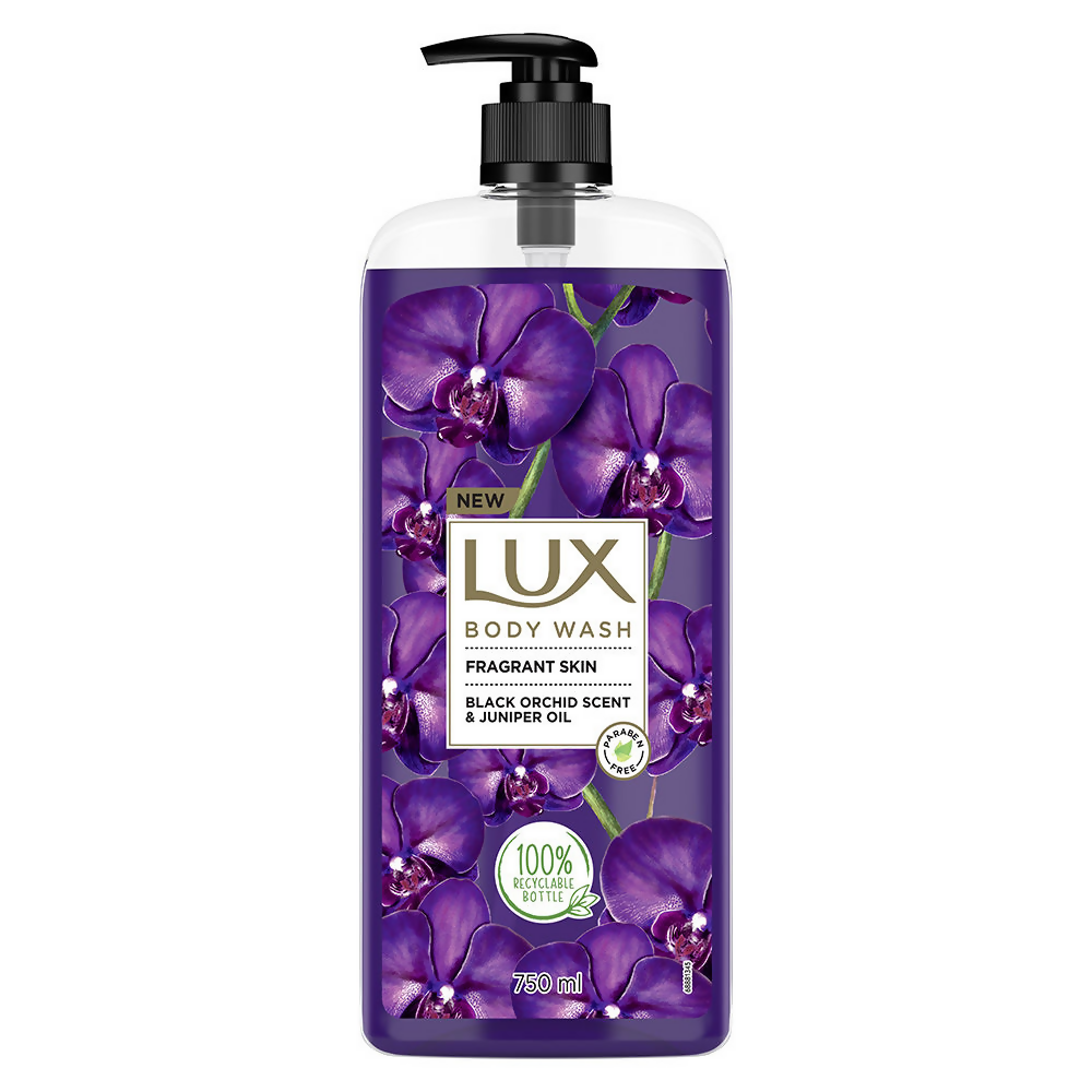 Lux Body Wash with Black Orchid Fragrance & Juniper Oil - BUDNE
