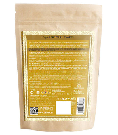 Khadi Natural Organic Neutral Powder