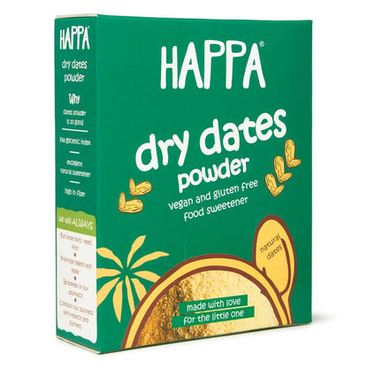 Happa Organic Dates Powder -  USA, Australia, Canada 