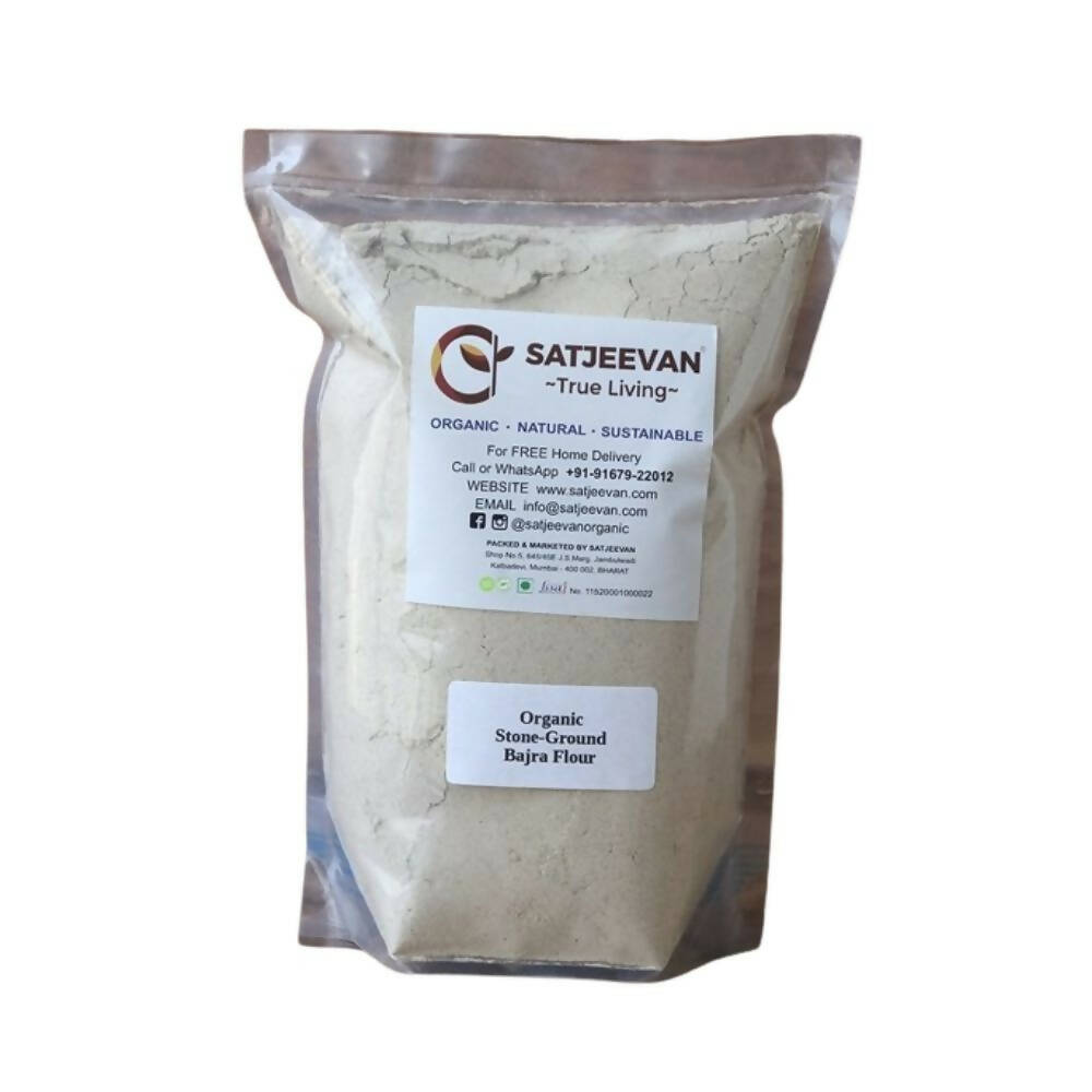 Satjeevan Organic Stone-Ground Bajra Flour