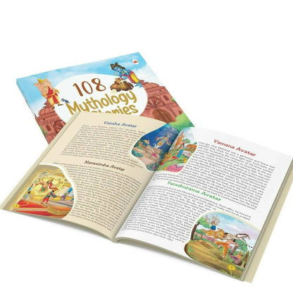 108 Indian Mythology Stories (Illustrated) - Story Book For Kids