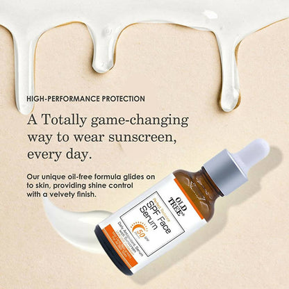 Old Tree SPF Face Serum with SPF50 for Sun Protection