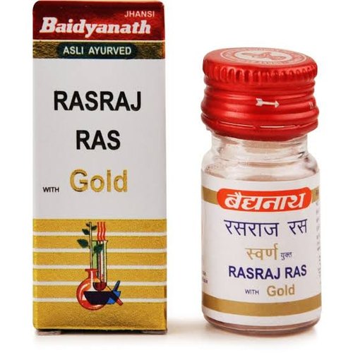 Baidyanath Jhansi Rasraj Ras 1Gm (10 Tablets)