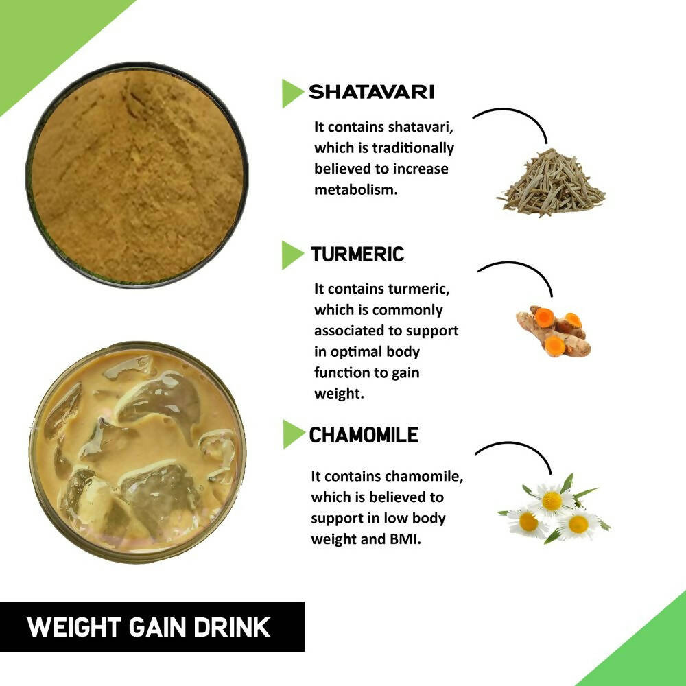 Just Vedic Weight Gain Drink Mix