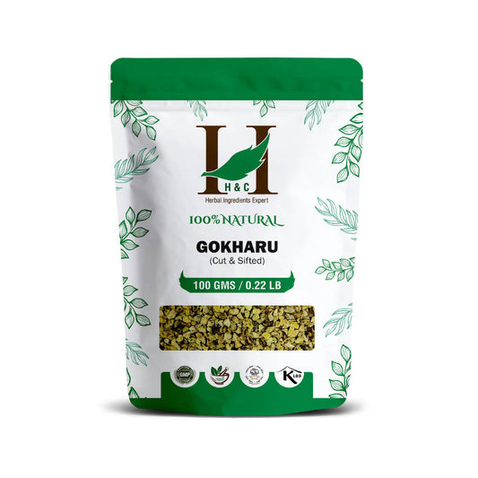 H&C Herbal Gokhru Cut & Shifted Herbal Tea Ingredient - buy in USA, Australia, Canada