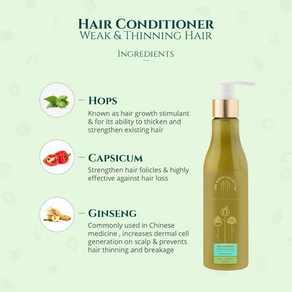 The Earth Collective Hair Conditioner - Weak & Thinning Hair