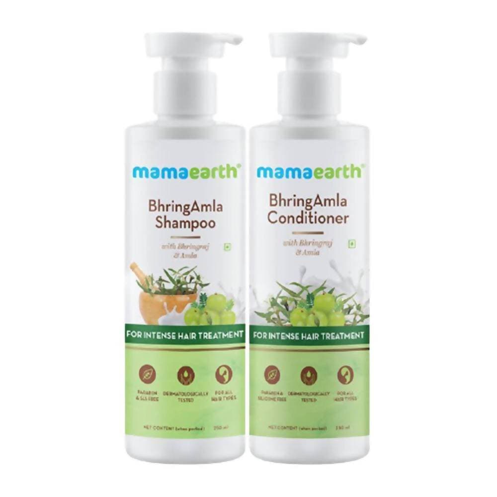 Mamaearth Bhringamla Combo Pack (Hair Oil, Hair Mask, Shampoo & Conditioner)