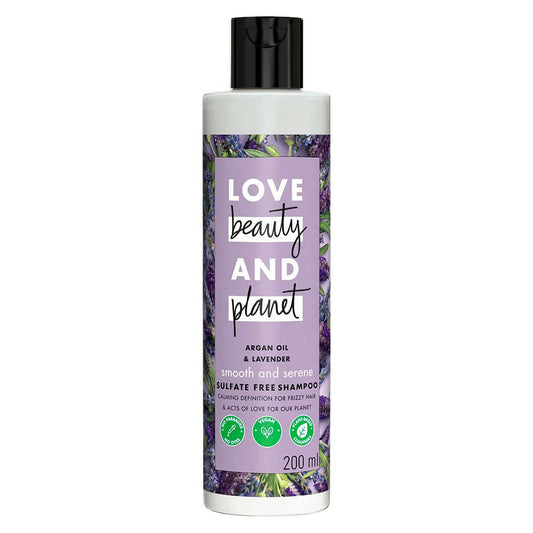 Love Beauty And Planet Argan Oil And Lavender Sulfate Free Smooth And Serene Shampoo -  buy in usa canada australia