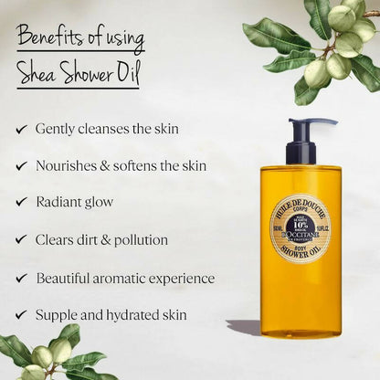 L'Occitane Shea Butter Shower Oil