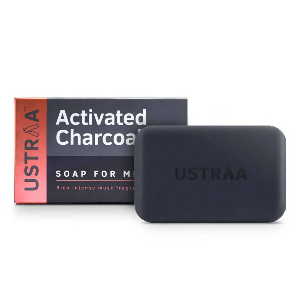 Ustraa Activated Charcoal Soap For Men