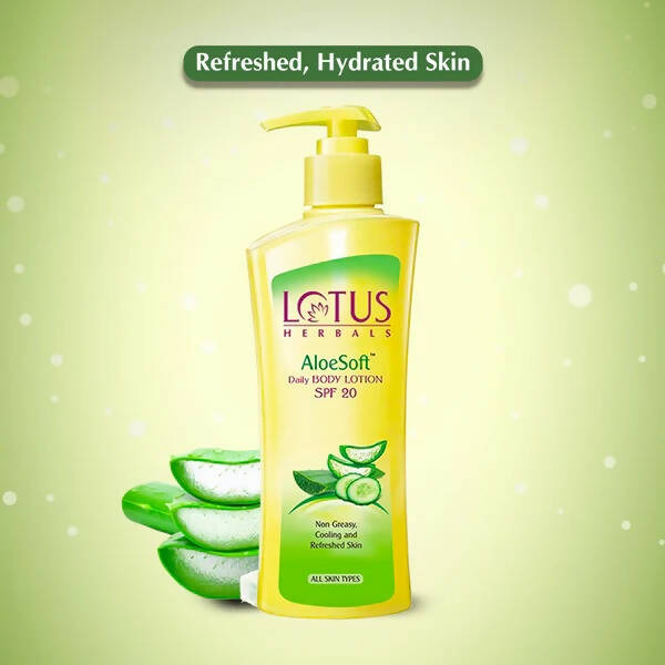 Lotus Herbals Aloesoft Daily Body Lotion