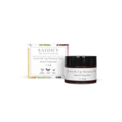 Sadhev Ayurvedic Lip Sleeping Mask With Almond & Mango Butter