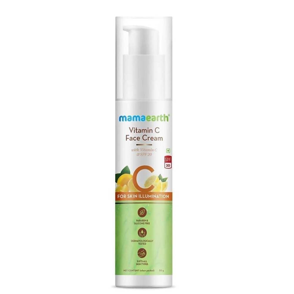 Mamaearth Vitamin C Face Cream + Face Mask + Face Toner Combo