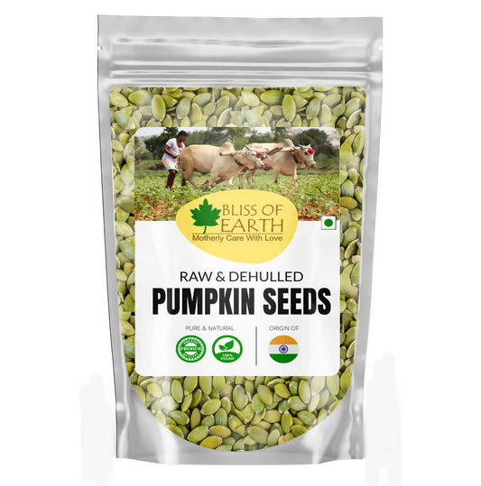 Bliss of Earth Raw & Dehulled Pumpkin Seeds - buy in USA, Australia, Canada