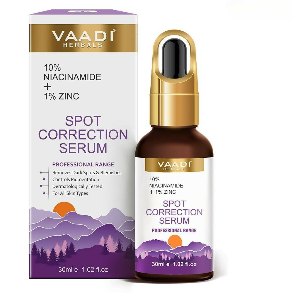 Vaadi Herbals Spot Correction Serum With 10 % Niacinamide & 1% Zinc - usa canada australia