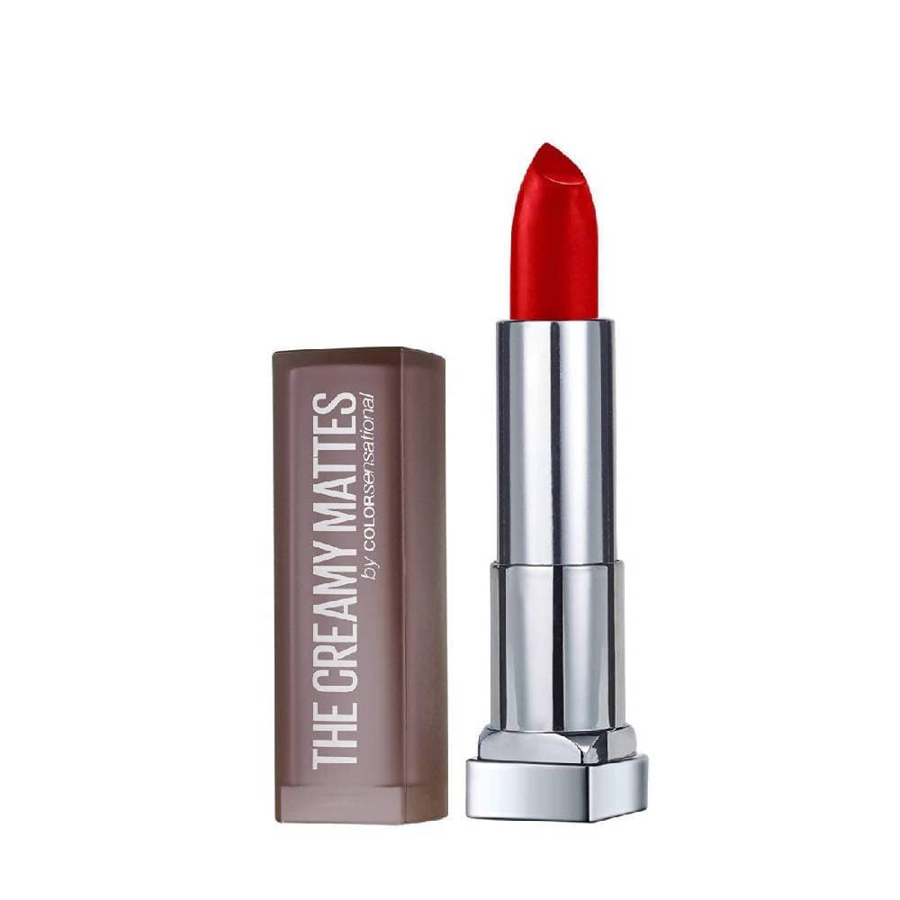 Maybelline New York Color Sensational Creamy Matte Lipstick / 690 Siren in Scarlet - BUDNE