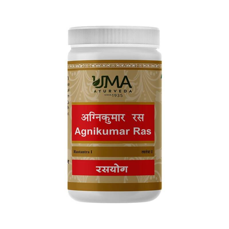 Uma Ayurveda Agnikumara Ras Ayurvedic Tablets