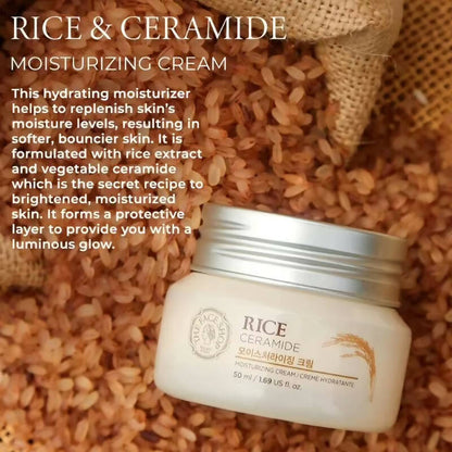 The Face Shop Rice & Ceramide Moisturizing Cream