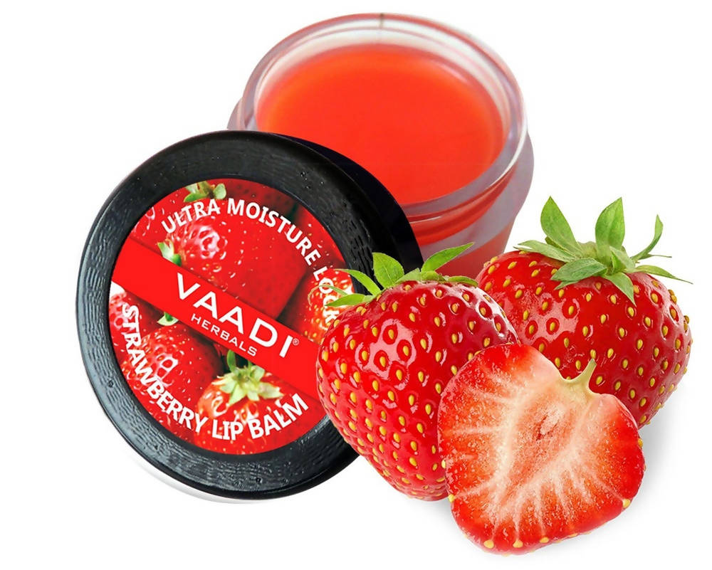 Vaadi Herbals Lip Balm - Strawberry - BUDNE