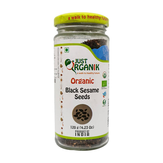 Just Organik Black Sesame Seeds (Kala Til) - buy in USA, Australia, Canada