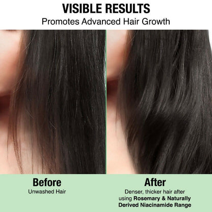 Nykaa Naturals Rosemary & Naturally Derived Niacinamide Shampoo + Mask Hair Growth