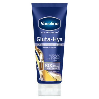 Vaseline Gluta-Hya Overnight Radiance Serum-In-Lotion With Amino Peptide & Gluta Glow -  buy in usa 