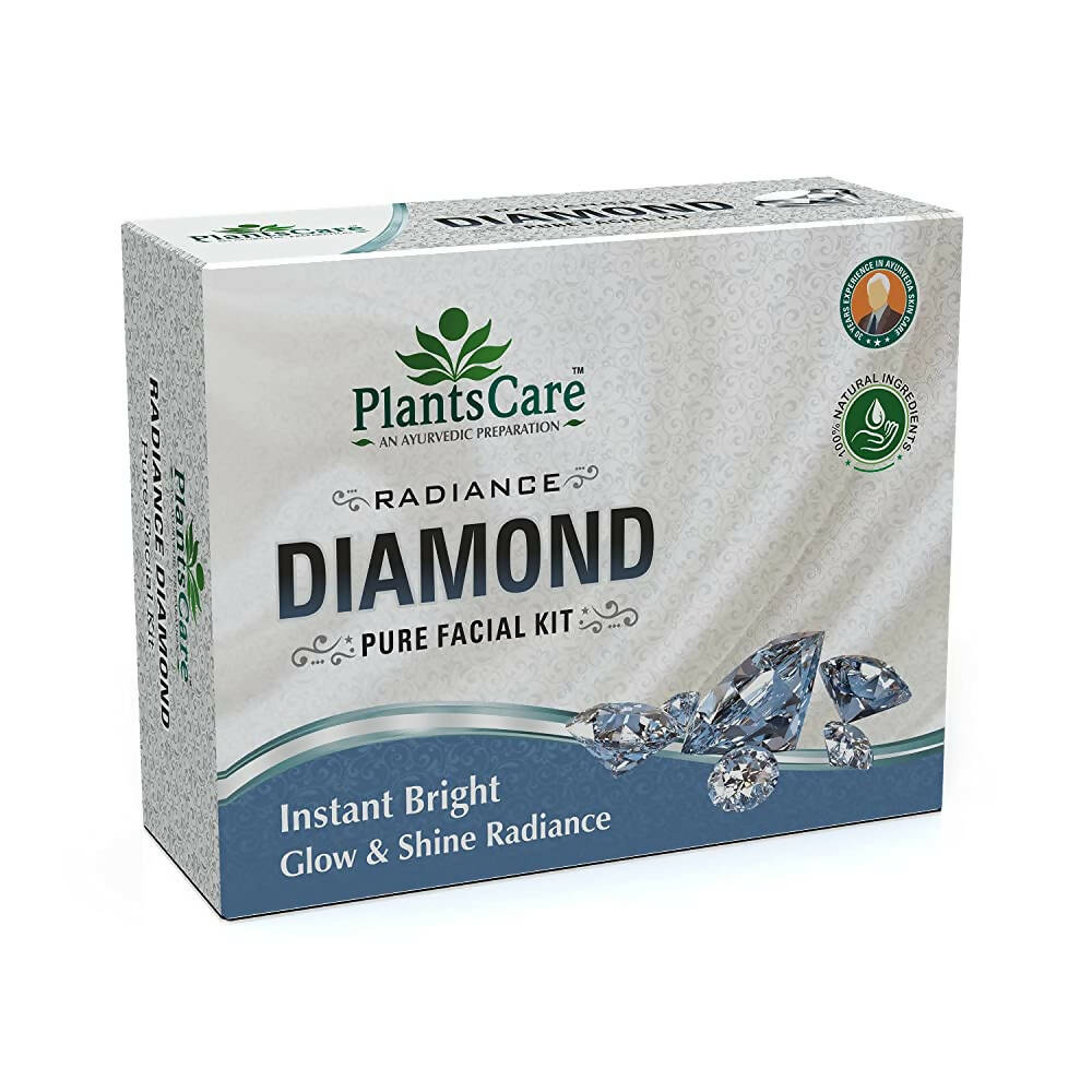 Plants Care Radiance Diamond Pure Facial Kit 400g+125ml - BUDNEN