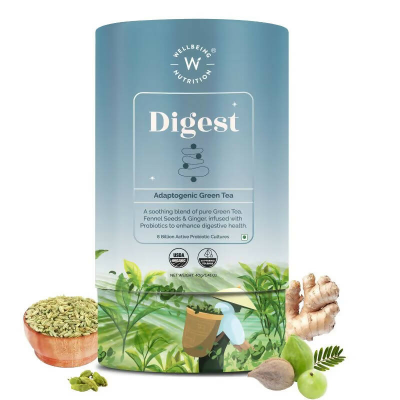 Wellbeing Nutrition Digest Green Tea