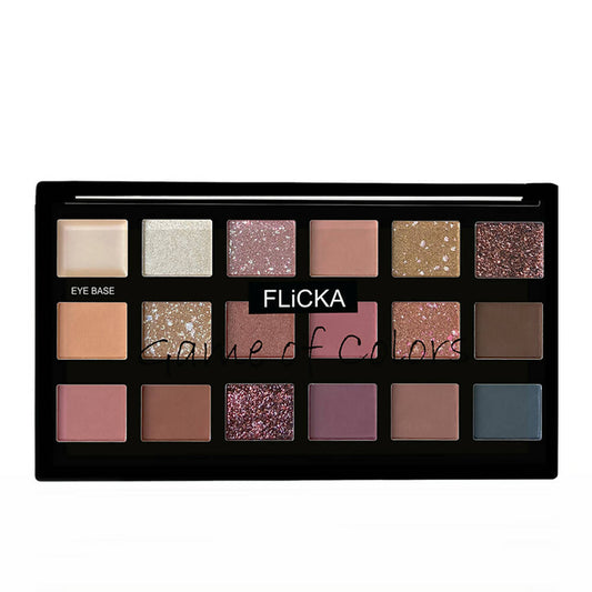 Flicka Game Of Colors Eyeshadow Palette - On First Thought - BUDNE