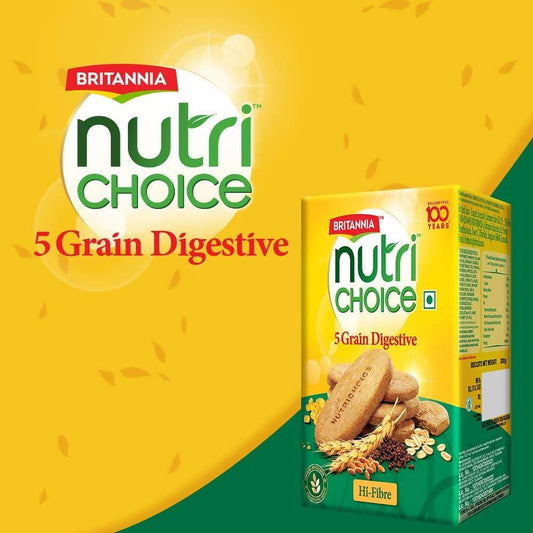 Britannia NutriChoice 5 Grain Digestive Hi-Fibre